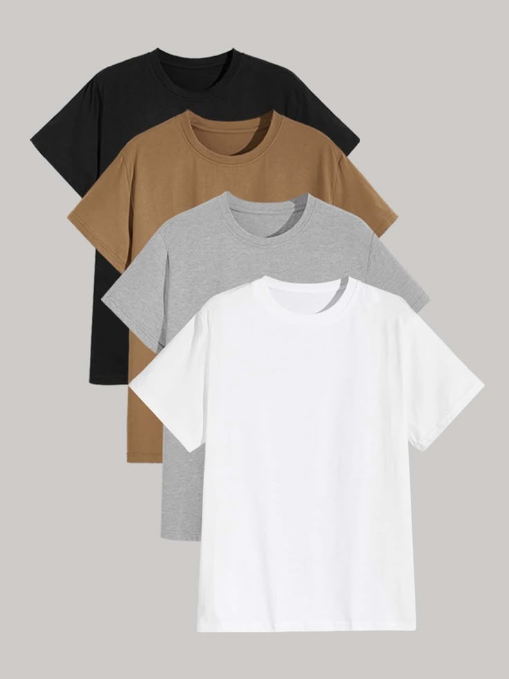 Kaos Polos Kerah Bulat Pria